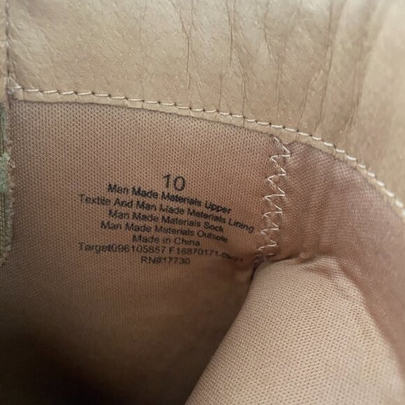 Woman's Universal Thread Natural /Whitney Ankle Boots Size 10 - Picture 7 of 10